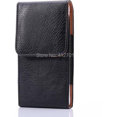 10pcs/lot&free shipping Universal Phone Pouch Bag Flip cover case Leather Belt clip Holster for Samsung S6 S5 S4 S3 Note 2 3 4 5