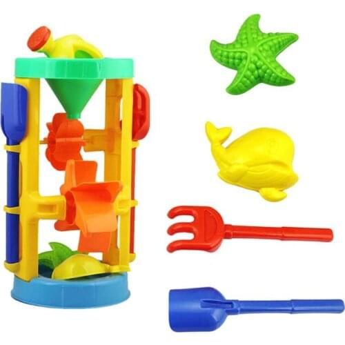 Children Seaside Castle Maker Bucket Shovel Rake Dredging Tools Kit Kids Summer Beach Sand Water Play Toy Baby Outdoor Sport Toy
