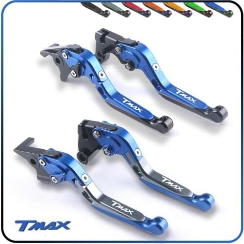 JDSOON For YAMAHA TMAX-530 TMAX 530 2012-2018 Motorcycle Aluminum Folding Extendable Brake Clutch Levers
