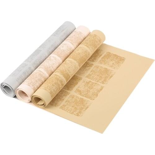Calligraphy Papers Half-Ripe Batik Rice Paper Calligraphy Rice Paper with Grids Thicken Rijstpapier Papel Arroz 10sheets