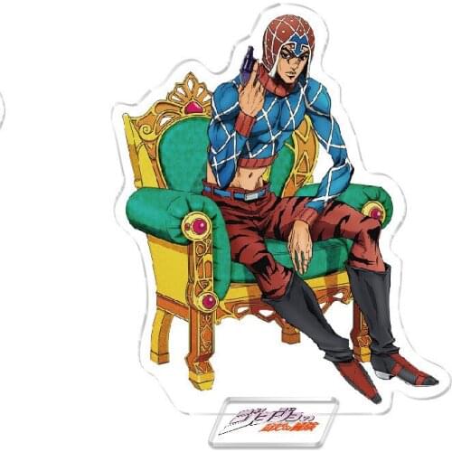 Anime JoJos Bizarre Adventure Cartoon Jotaro Kujo Acrylic Stand Figure Collection Model Toy Gifts Cosplay