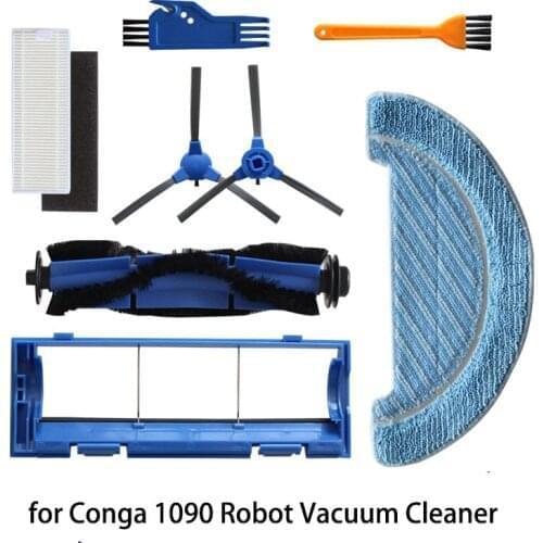 Robot Vacuum Cleaner Main Brush Cover for Conga 1090 Robotic Vacuum Cleaner Brush Parts Accessories
