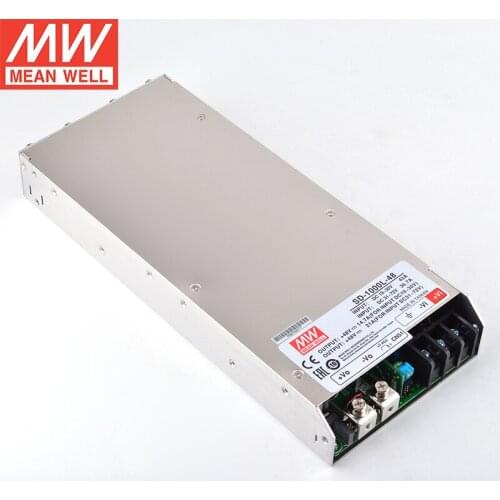 MEAN WELL SD-1000L-48 Input 19~72V DC to 48V DC 21A DC-DC Converter Switching Power Supply 48V 1000W Converter Transformer SMPS