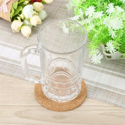 New 6x Cork Wood Drink Coaster Tea Coffee Cup Mat Table Decor Bottle Tableware