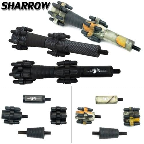 TP621 6.5inch Archery Compound Bow Stabilizer Damping Balance Bar Recurve Bow Absorber Shock Hunting Bow And Arrow Accessories