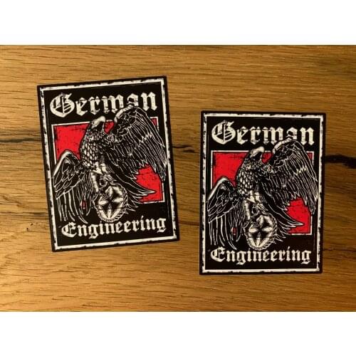 OLD GERMAN Aufkleber Kulturgut Sticker Oldtimer Aircooled Luftgekuhlt V8 #135