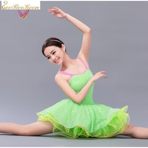 Green/Pink Party Wedding Dress Disfraz Infantil Girls Ballet Tutu Dancing