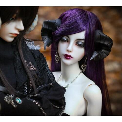 Top Quality 1/3 bjd Breccia Animal Human Doll Muzzle Horns Romantic Soul Stealer SO Female Girls Vampires high art model 11.11