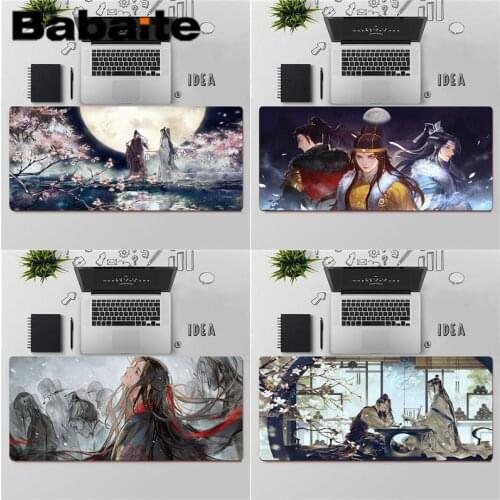 Babaite Top Quality mo dao zu shi laptop Gaming mouse pad Free Shipping Large Mouse Pad Keyboards Mat