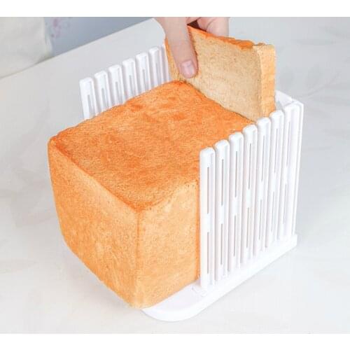 Bread Slicer Loaf Cutter Bread Sandwich Skiving Machine Cutter Mold Maker Kitchen Guide Kitchen Accessories Tool