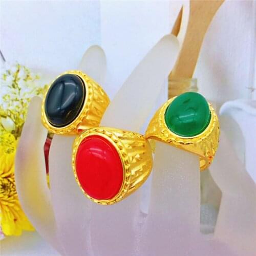 Exquisite Mens Ring 14k Gold with Emerald Gemstone Couple Rings for Women Men Wedding Engagement Anniversary Jewelry Gifts