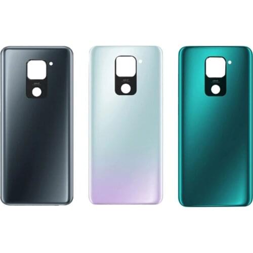 6.53" 2020 Battery Cover For Xiaomi Redmi Note 9 Back Glass Rear Door Housing Case Panel With Adhesive Sticker High Quality