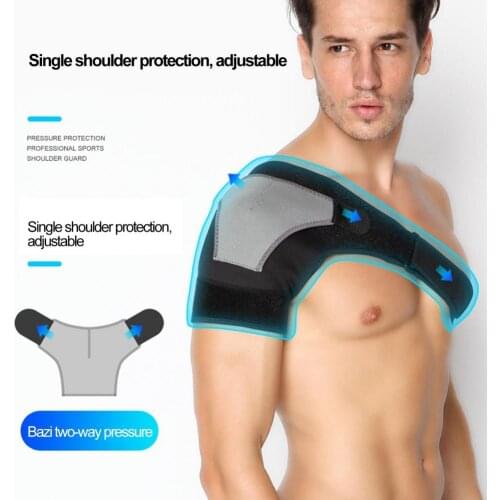HOT SALES !!! Adjustable Bandage Protector Training Single Shoulder Strap Brace Back Support