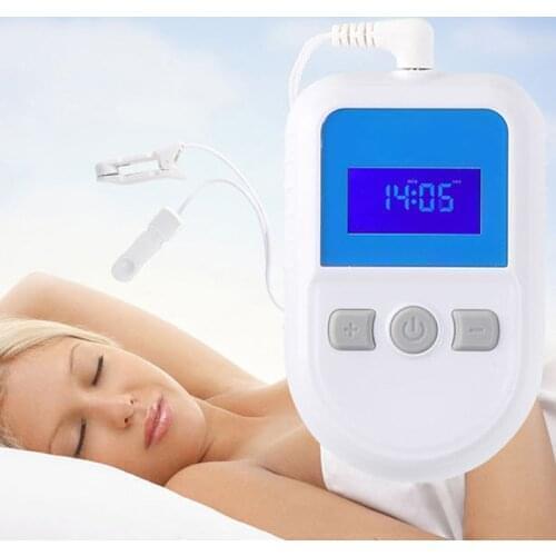 Anti Sleepless Insomnia Sleeping Anxiety Migraine No Sleep Alpha CES Microcurrent Physiotherapy instrument Brain Stimulator