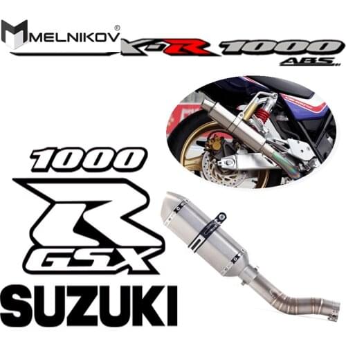 Motorcycle Exhaust Middle Escape Escape Slip On For Suzuki GSX-R 1000 K5 K6 2005 - 2006 GSXR1000 GSX R1000 GSXR 1000 Exhaust