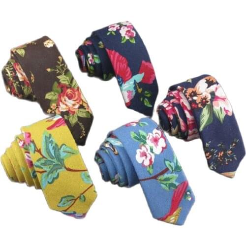Men Slim Ties Floral Skinny Tie Necktie Christmas Gifts For Men Wedding Party Suit Shirt Dress Accessories Gravata Corbatas