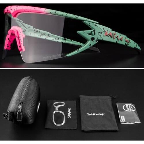 Photochromic Top Uv400 Anti-fog Ski Goggles Winter Windproof Big Ski Mask Men Womens Snow Goggles Mountain Bike Glasses 1lens