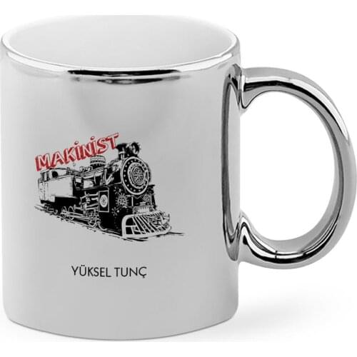 Personalized Professional Machinist Chrome Mug Cup-1