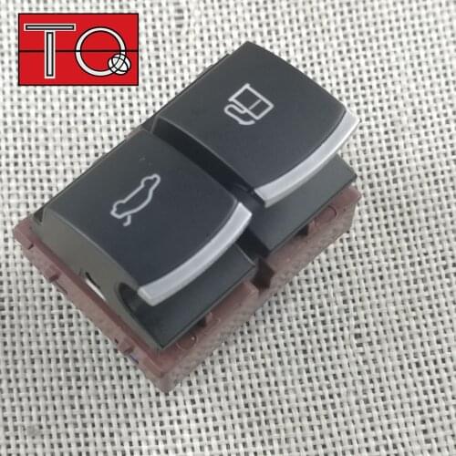TP-SW002 Chrome Fuel Tank Door & Trunk Release Button Switch For Passat CC 35D 959 903 35D959903 3C0 959 903 B , 3C0959903B
