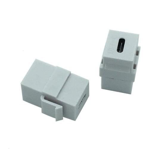 USB C Type C Female to Female socket panel mount Adapter