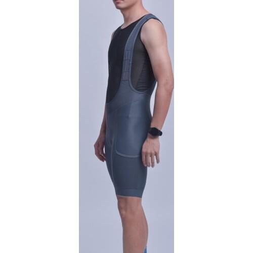 2019 SPEXCEL NEW Gray CYCLING BIB SHORTS With pocket Italy pad bib shorts for 7-8 hours rider best quality
