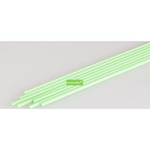 5000 pieces/lot 3mm*25cm Green Fiber diffuser sticks