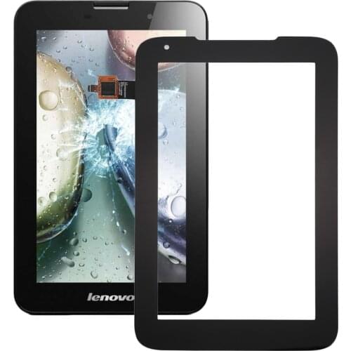 7inch Front Glass For Lenovo IdeaTab A1000L Touch Panel Digitizer Replacement Glass Black Free Shipping
