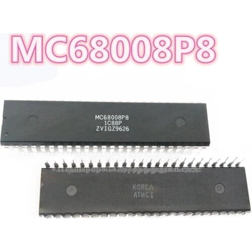 Free shipping: 10PCS MC68008P8 68008P8 MC68008 68008 DIP-48 Microcontroller/processor