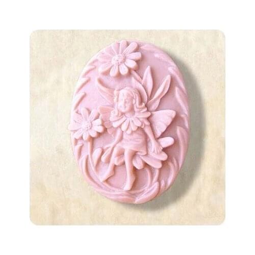 Free shipping Angel /flower chocolate mold fondant Cake decoration mold for fondant mold Handmade soap mold