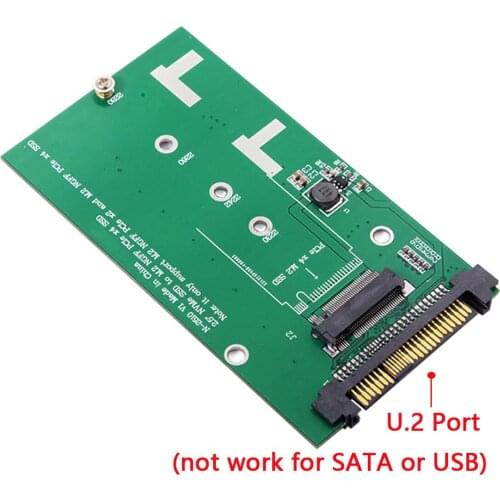 CableCC SFF-8639 NVME U.2 to NGFF M.2 M-key PCIe SSD Adapter for Mainboard Replace Intel SSD 750 p3600 p3700