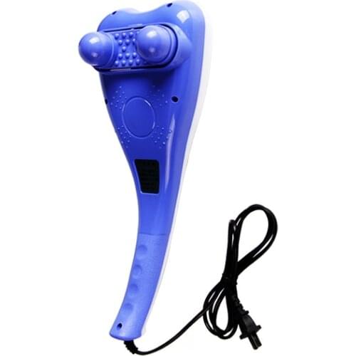 Electronic Head Scalp Waist Neck Shoulder Massage Vibration Dual-head Vibrating Stress Release Relax Massage Body Massager