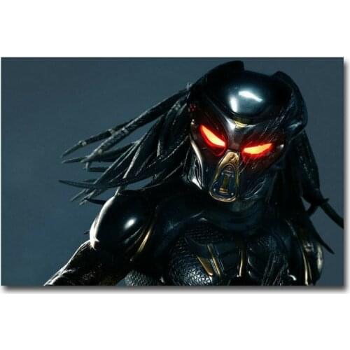 The Predator Hot Movie 6 Silk Fabric Wall Poster Art Decor Sticker Bright