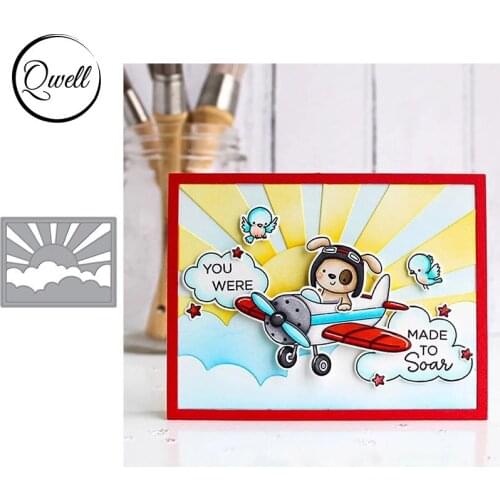 QWELL Sunlight Metal Cutting Dies for Scrapbooking and Card Making Paper Embossing Craft New 2019 die cuts