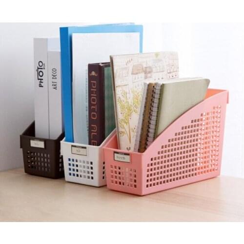 Desk Organizer Document Box Office Accessories Magazine Holder 3 PCS/Lot Sorting Paper Plastic Tray