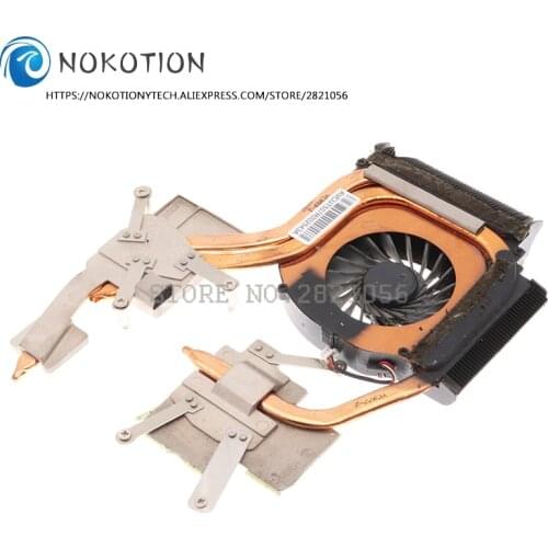 NOKOTION laptop cpu coolling fan Heatsink for HP DV6 DV7 DV6-2000 DV7-2000 PC Radiator 516876-001 570812-001 518946-001
