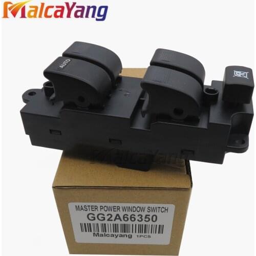 For Mazda 626 Front Left Power Window Switch GG2A66350 Electric Controller Master Switches Auto Replacement Parts