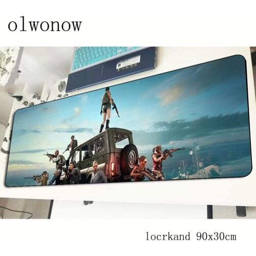 Pubg pad mouse Birthday computador gamer mouse pad 90x30cm padmouse big Customized mousepad ergonomic gadget office desk mats