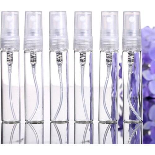 5ML 5Pcs Perfume Empty Atomizer Pump Spray Bottle Mini Refillable Travelling Tackle Bottles Perfume Gifts Spray Empty Glass I9N9