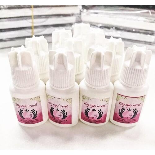 Big eyes secret Sensitive Available 5ml Makeup Lashes Glue Eyelashes Adhesives Custom-logo For False Eyelash Extension