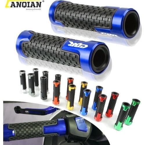 For Honda CBR1000RR FIREBLADE SP CBR1000F SC24 CBR 1000 RR F 7/8" 22mm Motorcycle CNC Rubber Handlebar Hand Grips Bar End Grip