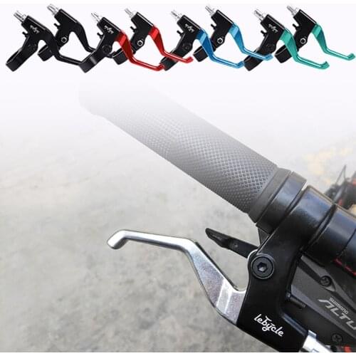 1Pair 22.2mm Bicycle Brake Levers Aluminum Alloy MTB Road Bike Hand Bar Brake Lever Universal Cycling Brake Extended Handle