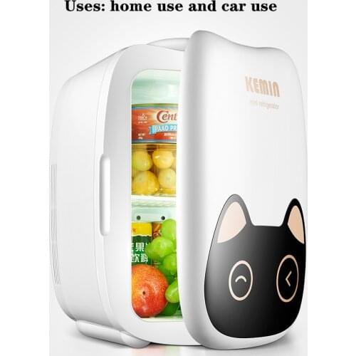 YUNMI K6 vertical single door commercial drinks display cooler car mini fridge mini refrigerator