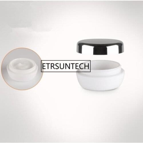 10g Empty cream jar skin care Small sample Tins DIY Make up cosmetic packing container F1804