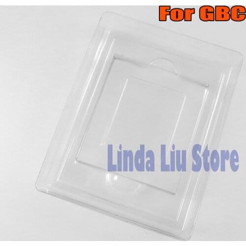 3pcs for Gameboy Color GBC game console Insert Inner Tray Inlay Japan version Clear Plastic Game Card Cartridge Cases Boxes