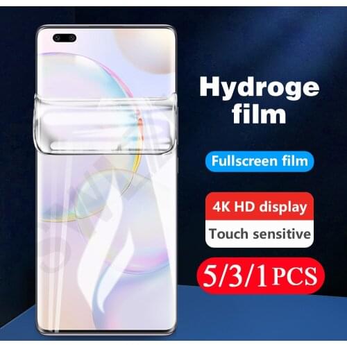 5/3/1Pcs Not Glass for Honor V40 lite view 30 20 50 SE 30 Youth pro plus 30s 30i 20s 20i hydrogel film phone screen protector