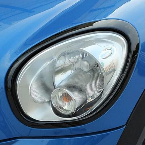 Car Front rear headlights personalized fashion decorative frame For MINI countryman R60 F60 F54 F55 F56 Exterior accessories