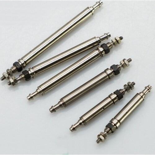 Free shipping Pin cylinder CJ1B Double Acting: 4mm/Single Acting, Spring Return: 2.5mm/4mm stroke: 5/10/15/20mm air cylinder