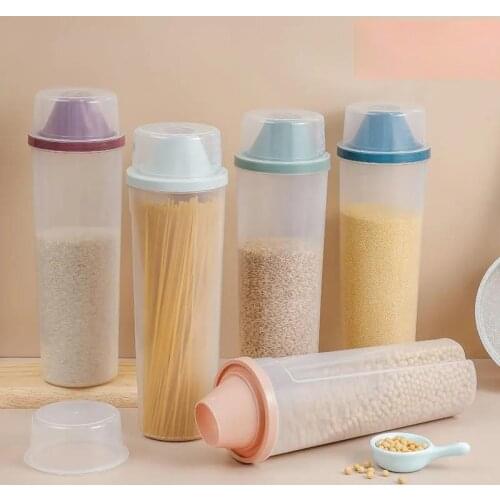 Household Food Sealed Barrels Noodles Storage And Sorting Grains Moisture-proof Storage Storage Boxes Home Storage Decorations