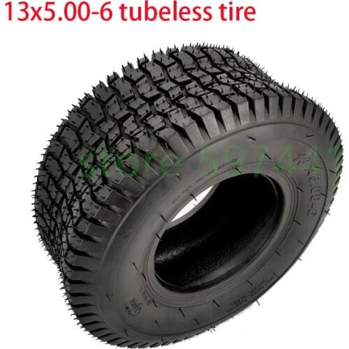 Good quality Kart Beach Car 13X5.00-6 vacuum tire Highway Tire Mower Snow Sweeper Tire 13*5.00-6 tubeless tire