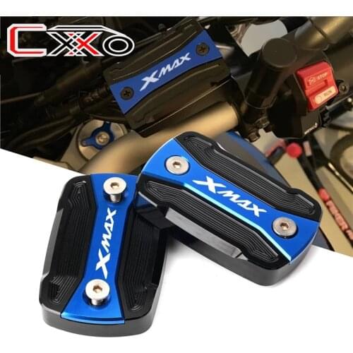 High-Quality Fluid Reservoir Cover For YAMAHA XMAX 125 250 300 XMAX300 2017 2018 2019 2020 Motorcycle Brake Fluid Tank Cap